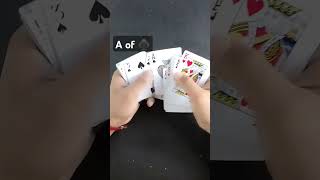 The most amazing card trick  cardmagictric magic shorts [upl. by Nihahs]