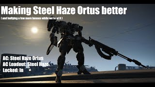 Bullying MORE bosses with the Steel HazeOrtus hybrid AC  Armored Core 6 [upl. by Feinleib132]