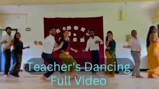 Teachers Dancing Full Video🕺😱🕺youtube dance [upl. by Jolanta]