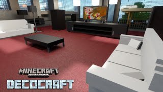 DECOCRAFT FURNITURE CRAFT MOD para MINECRAFT PE 119 [upl. by Nihi267]