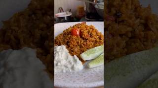 Tomato Rice with leftover rice  Veg Rice  Tomato Recipe youtubeshorts youtubeshorts [upl. by Zetnom979]