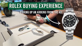 Retail Therapy Buying New Rolex Air King From The AD [upl. by Phenice]