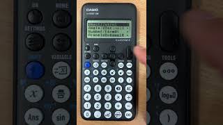 Making your Casio fx83 GT calculator give the answer as a decimal by default [upl. by Thirion711]