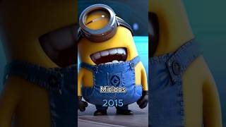 Minions Cast Then and Now 20152024 shorts cast movie thenandnow cartoon [upl. by Engedus]