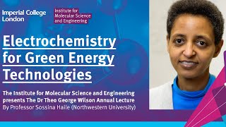 IMSE Annual Lecture Electrochemistry for Green Energy Technologies [upl. by Ailyn]