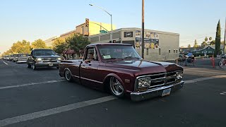 C10 CRUISE DOWN MAIN ST at THE C10 INTERVENTION WOODLAND CALIFORNIA in 4K ENJOY [upl. by Drugge]