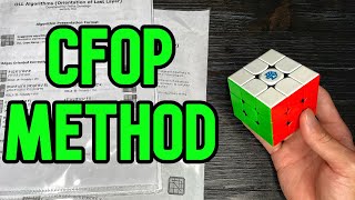 How To Solve The 3x3 Faster CFOP Method [upl. by Assej]