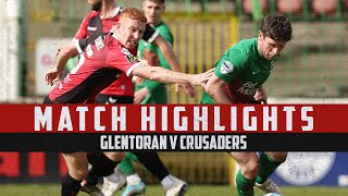 Glentoran vs Crusaders  9th April 2022 04 [upl. by Lawler]