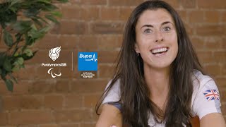 Bupa  ParalympicsGB  Meet Team Health Challenge Paralympian Olivia Breen [upl. by Tevis]