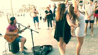 A Little Girl Gives A Coin To A Street Musician And Gets The Best Surprise In Return [upl. by Ludwog]