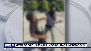 Videos of Maryland schools fights concern from parents  FOX 5 DC [upl. by Kotick577]