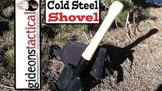 Cold Steel Special Forces Shovel Review More Then Meets The Eye [upl. by Enelegna]