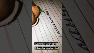 write to name nowshin  paon ki jutti song with background music name written [upl. by Yenettirb408]