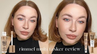 I WAS SHOCKED  RIMMEL MULTI TASKER REVIEW  reviewwear test  maxine lee harris [upl. by Minardi]