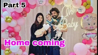 Finally back home Thanku all for your blessings  Part 5  HINDI  WITH ENGLISH SUBTITLES  Debina [upl. by Uuge880]