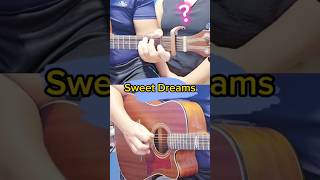 Sweet Dreams  Acoustic Guitar Cover [upl. by Nonek]