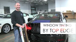 How To Tint a Car Window By Top Edge [upl. by Herrmann]