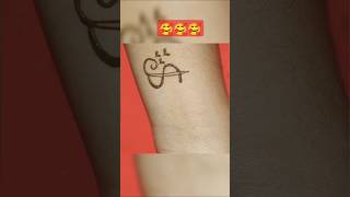 S Alfabet Mehndi Design shortvideo youtubeshorts [upl. by Oran]