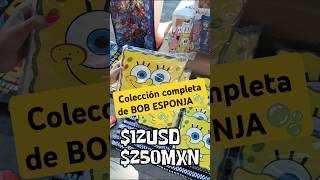 Así es la colección de figuras a color de BOB ESPONJA juguetes bobesponja [upl. by Elyrpa187]