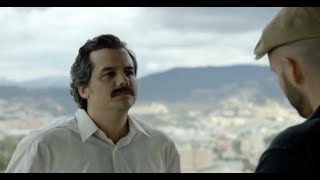 Narcos Season 2 episode 2 Pablo orders attack on The police [upl. by Ahsauqram447]