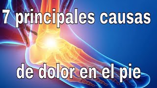 7 causas de dolor o entumecimiento en los pies [upl. by Inail]