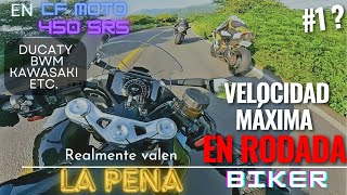 RODADA A MAXIMA VELOCIDAD EN 450 SRS CANDELA PURA [upl. by Rourke]