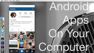 Instagram or any Android App on Your Computer with Few Resources and No Emulator [upl. by Sabba]