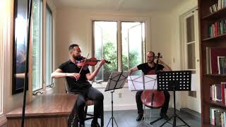 Kodaly Duo for Violin and Cello James Keene Violin David Agia Cello [upl. by Catie]