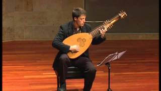 quotSonata 6 Alemandaquot by Giovanni Zamboni Romano performed by lutenist Adam Cockerham [upl. by Einnek121]