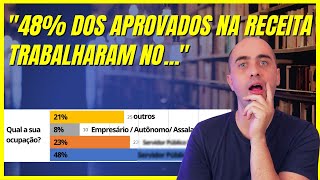 Concurso da Receita Federal Você não vai acreditar onde trabalhavam os aprovados [upl. by Arted]