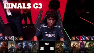 JDG vs LNG  Game 3  Grand Finals LPL Summer 2023 Playoffs  LNG Gaming vs JD Gaming G3 full [upl. by Robma]