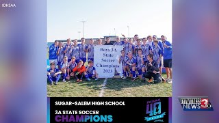 SugarSalem wins two 3A soccer state championships [upl. by Ordway]