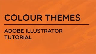 Color Themes in Adobe Illustrator [upl. by Nyrroc414]