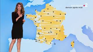 France 2 WeatherMétéo  New look forecast  2782018 [upl. by Ardnoid142]