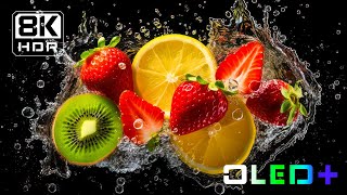 OLED DEMO  Refreshing Fruits in 8K HDR  Dolby Vision™ [upl. by Livvie468]