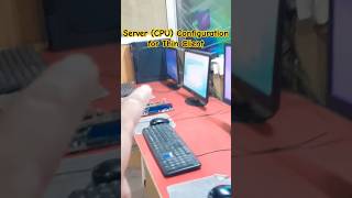 Server CPU Configuration for Thin Client computer server configuracion thinclient networking [upl. by Elyc]