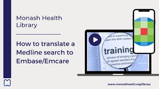 How to translate from Medline to EmbaseEmcare [upl. by Sualokcin724]