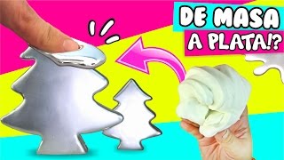 ARBOLITOS decorativos DE PLATA ★ DIY Manualidades fáciles y sencillas ★ ✌😁 [upl. by Fredia281]