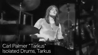 Carl Palmer quotTarkusquot Isolated Drums [upl. by Eerrehc172]