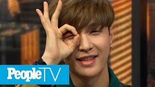 MPop Sensation Lay Zhang Reveals His Wildest Fan Experience amp Shows His Signature Wink  PeopleTV [upl. by Edd]