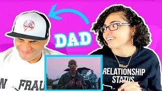 MY DAD REACTS TO Jaden Smith  Plastic REACTION [upl. by Ynnoj347]