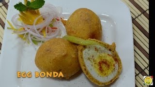 Fried Boiled Eggs  Egg Pakora  By Vahchef  vahrehvahcom [upl. by Enneira]