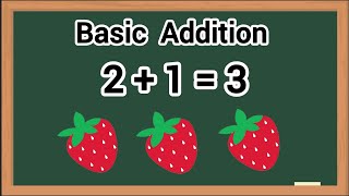 Basic Addition  Addition For Kids  Maths made easy [upl. by Anasor196]