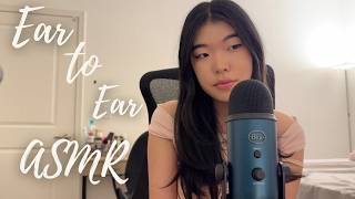 Ear to Ear ASMR Tapping Crinkle Gripping Sounds  More [upl. by Brooking101]