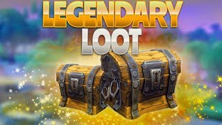 LEGENDARY LOOT Fortnite Battle Royale  rhinoCRUNCH [upl. by Onfroi]