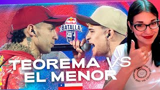 TEOREMA VS EL MENOR  RED BULL CHILE 2023  CATDELESPACIO [upl. by Athene]