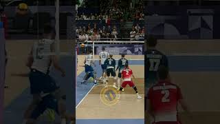 NGAPETH SMARTEST PLAYER EVER 🔥volleyball volley ngapeth [upl. by Einnahc]