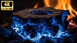 🔥 Cozy Fireplace Ambiance with Burning Logs amp Crackling Fire Sounds for Better Sleep amp Relaxation V3 [upl. by Isle]