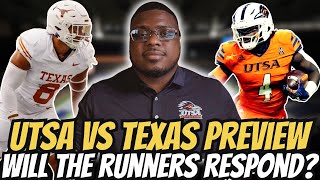 UTSA vs Texas Longhorns Game Preview  Will This Be Competitive [upl. by Candide907]