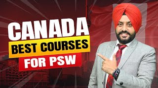 CANADA BEST COURSES FOR PSW  STUDY VISA UPDATES 2024  USA CANADA UK [upl. by Woodhead477]